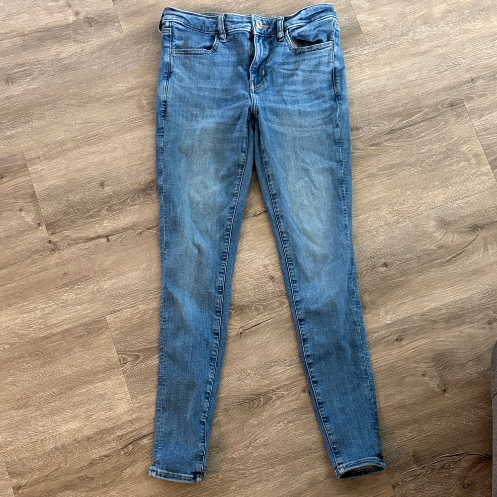American Eagle Jegging LONG Medium Wash